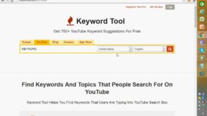 Keyword tool